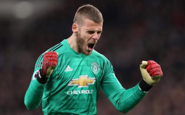 ดาบิด เด เฆอา (David De Gea) ผู้รักษาประตูทีมแมนเชสเตอร์ยูไนเต็ด